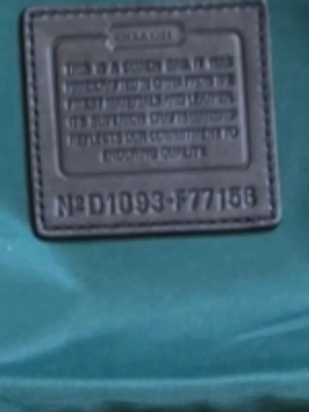 EUC COACH F77156 Signature Multifunction Diaper/Laptop Bag or Purse